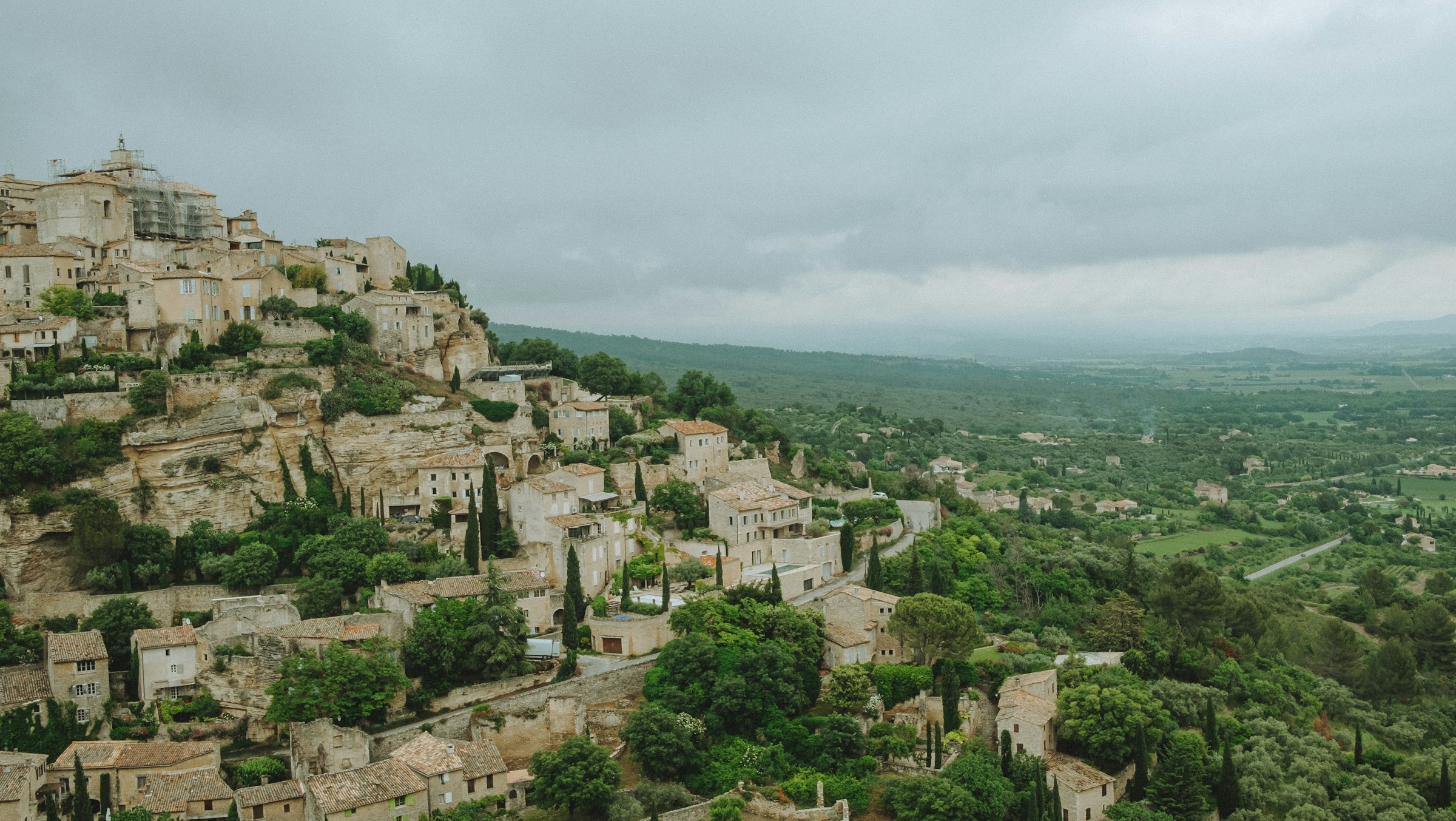 Hill village in the Luberon